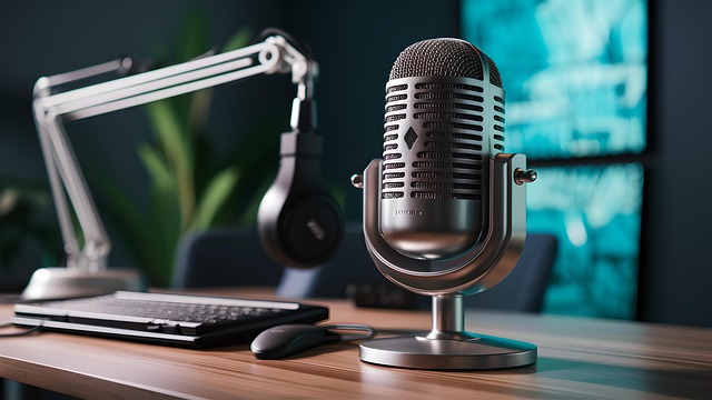 Free Ai Generated Microphone illustration and picture