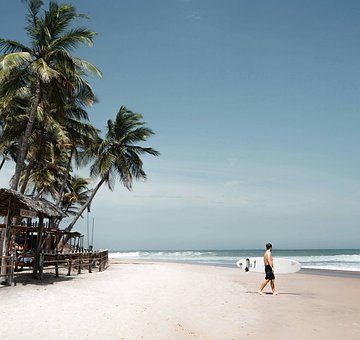 Strandblick, Strand, Meer, Natur, Reisen