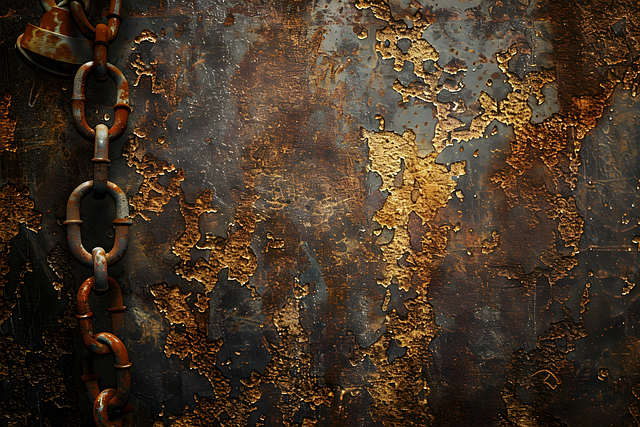 Free ai generated gold grunge illustration