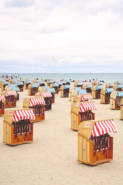 Strand, Det Baltiske Hav, Hytter