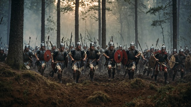 Free ai generated roman legions ancient rome illustration