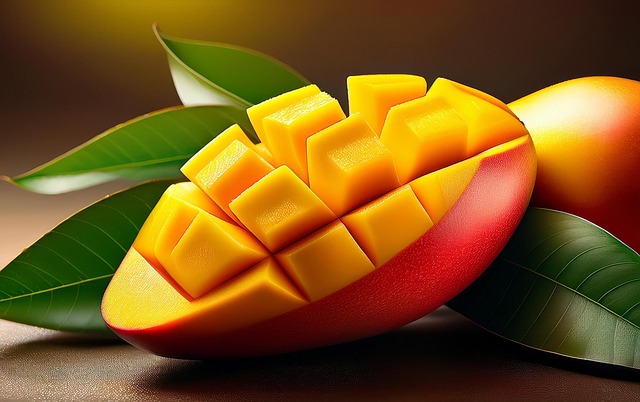 Download free HD stock image of Mango Fruit Free mango fruit nature illustration