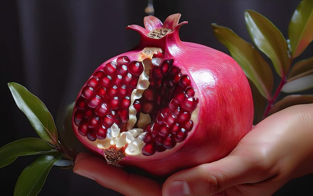 Free granada alhambra fruit illustration