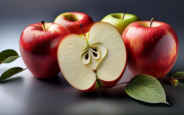 Æble, Frugt, Manzana, Sund Og Rask