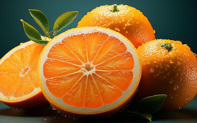 Free orange nature fruit illustration