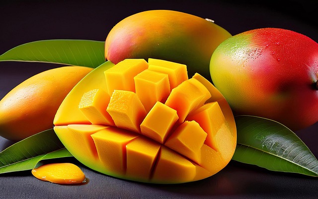Free mango fruit food illustration