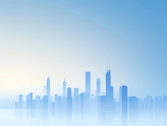 Free ai generated city skyline illustration