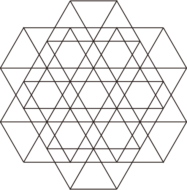 Free Geometry Flower Of Life vector and picture