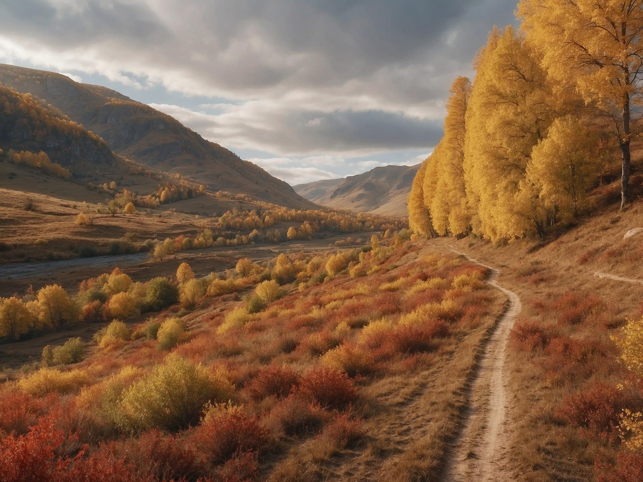 Download free HD stock image of Ai Generated Trees Free ai generated trees bloom illustration