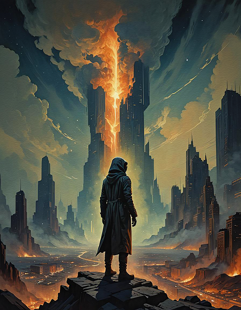 Free Apocalypse Cityscape illustration and picture