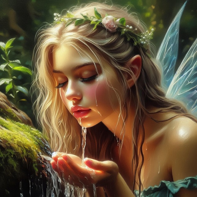 Free fantasy painting nature illustration