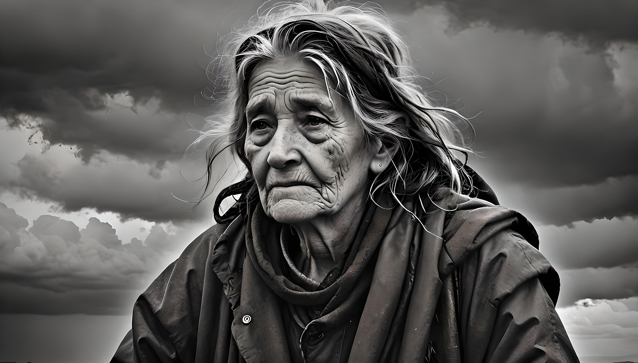 Download Elderly, Woman, Old. Royalty-Free Stock Illustration Image