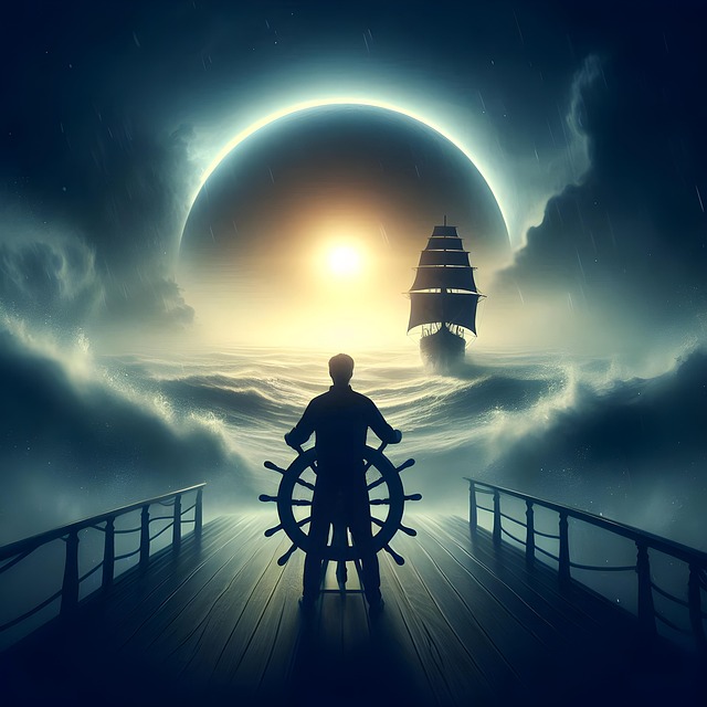 Free ai generated ship sailor illustration