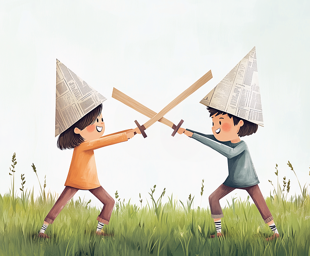 Free ai generated children play illustration