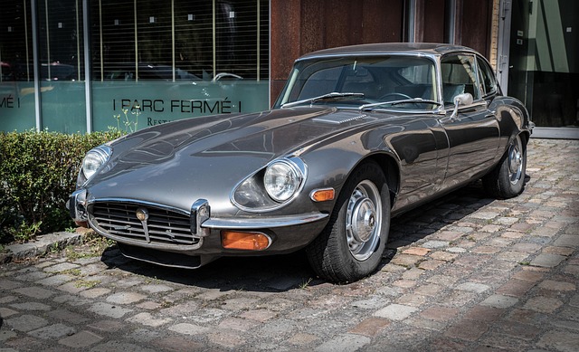 Jaguar, E-Type, Antik Bil, Automobil