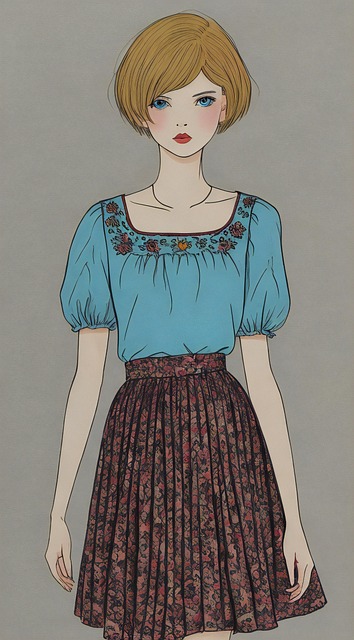 Free Fashion Sketch illustration and picture