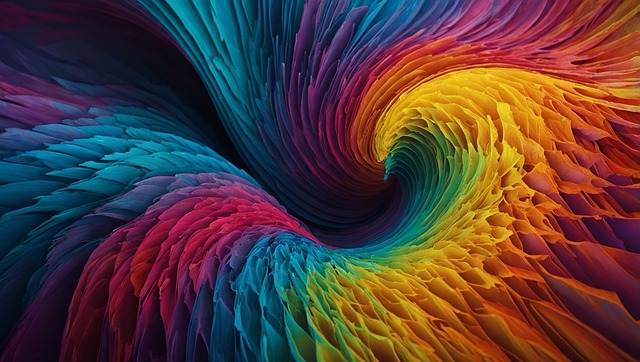 Download free HD stock image of Abstract Wave Free abstract wave colorful illustration