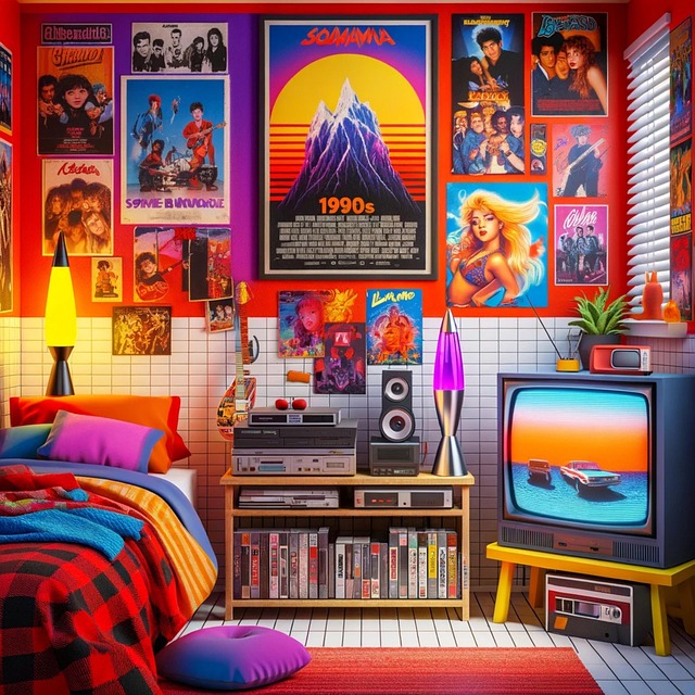 Free ai generated bedroom interior illustration