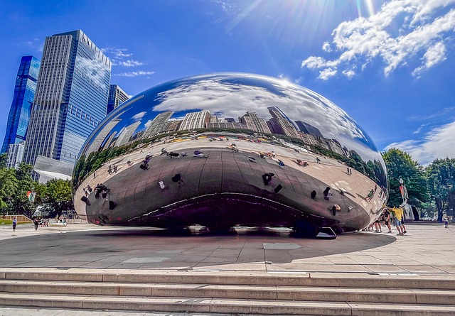 Download free HD stock image of The Bean Chicago Free The Bean Chicago photo and picture