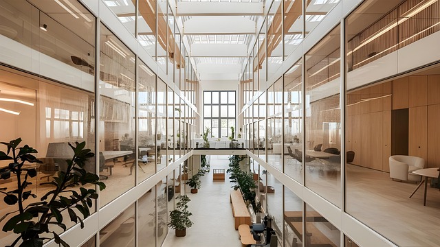 Free ai generated coworking office illustration