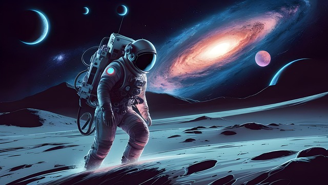 Hombre, Marte, Retro, Saturno, Sol