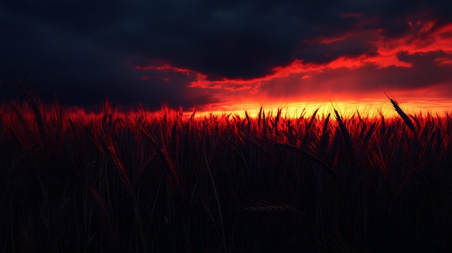Free ai generated wheat field wheat illustration