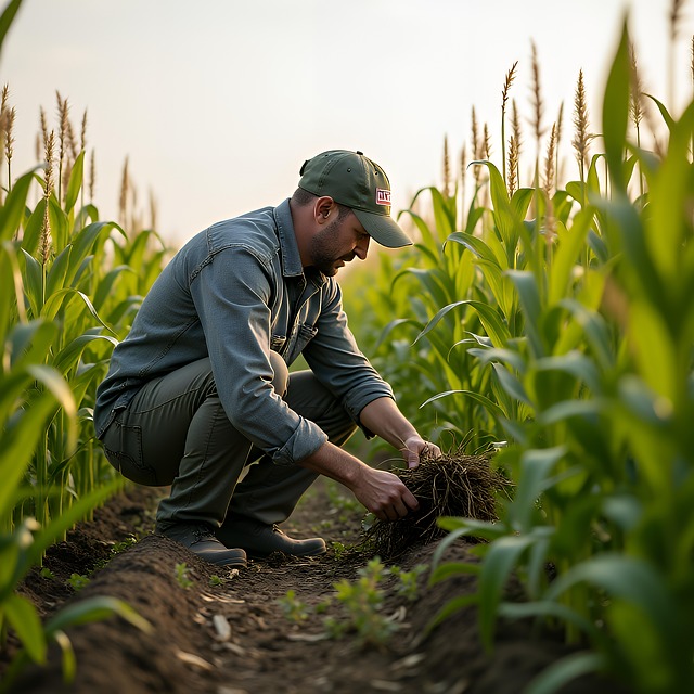 Ai Generado, Agricultor, Maíz