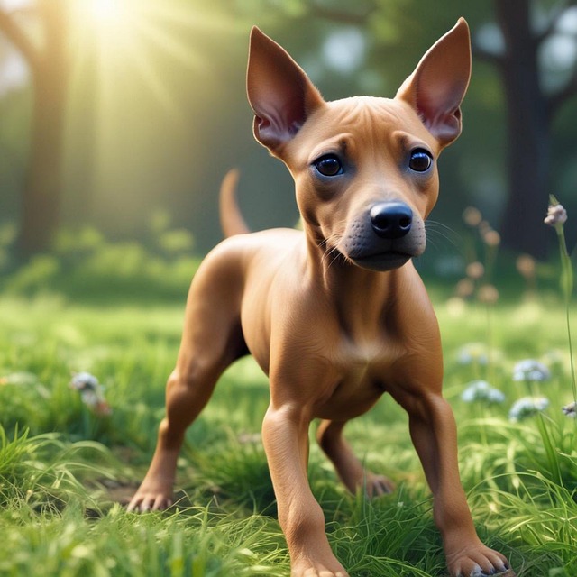 Free ai generated thai ridgeback dog illustration