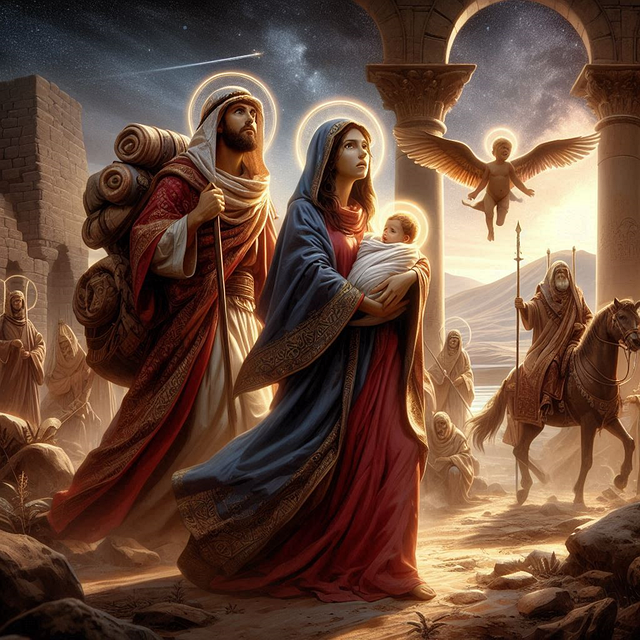Free ai generated jesus church illustration
