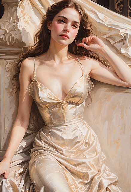 Free Woman Portrait illustration and picture