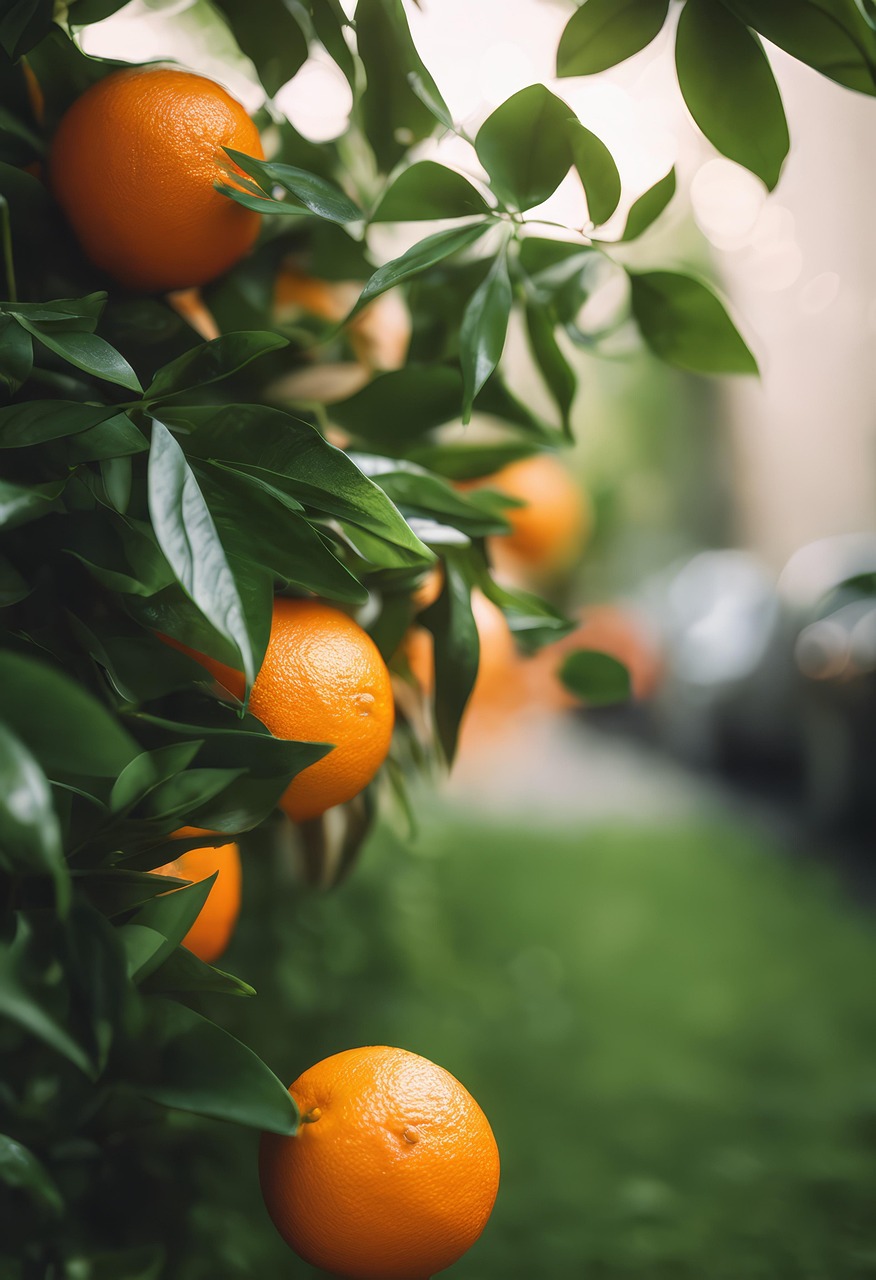 Download free HD stock image of Orange Leaves Free orange leaves fruit illustration