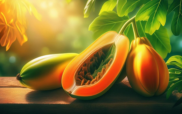 Free Papaya Fruit illustration and picture