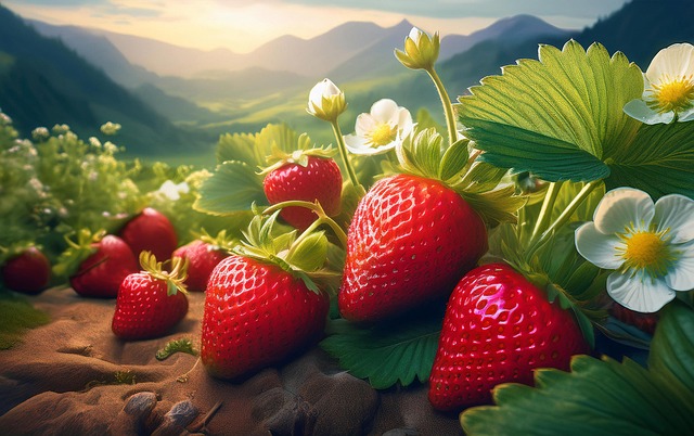 Free Strawberry Fruit illustration and picture