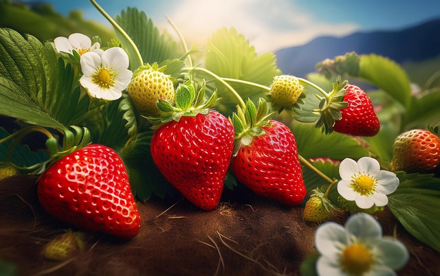 Free Strawberry Fruit illustration and picture