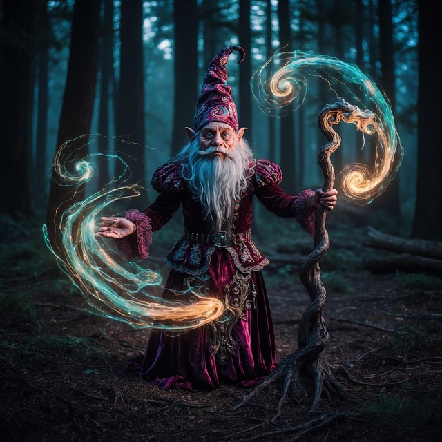 Download free HD stock image of Ai Generated Magician Free ai generated magician magic illustration