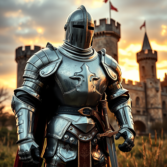 Free Ai Generated Knight illustration and picture