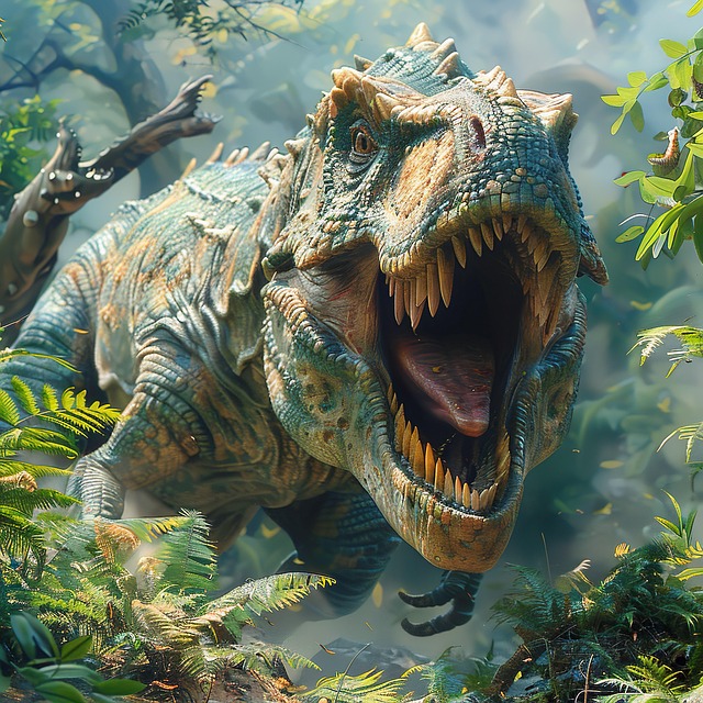 Download free HD stock image of Ai Generated Dinosaur Free ai generated dinosaur t-rex illustration