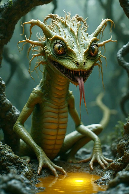 Free ugliest scariest creature illustration