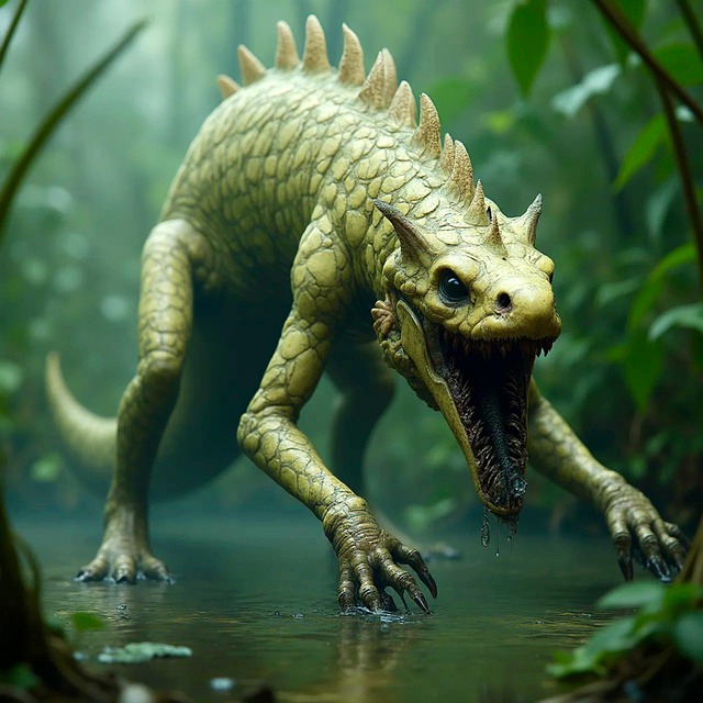 Free ugliest creepiest creature illustration