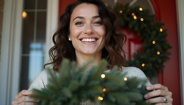 Navidad, Guirnalda, Decoración