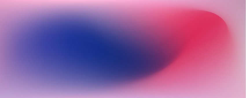 Gradient, Lilla, Akvarell, Banner