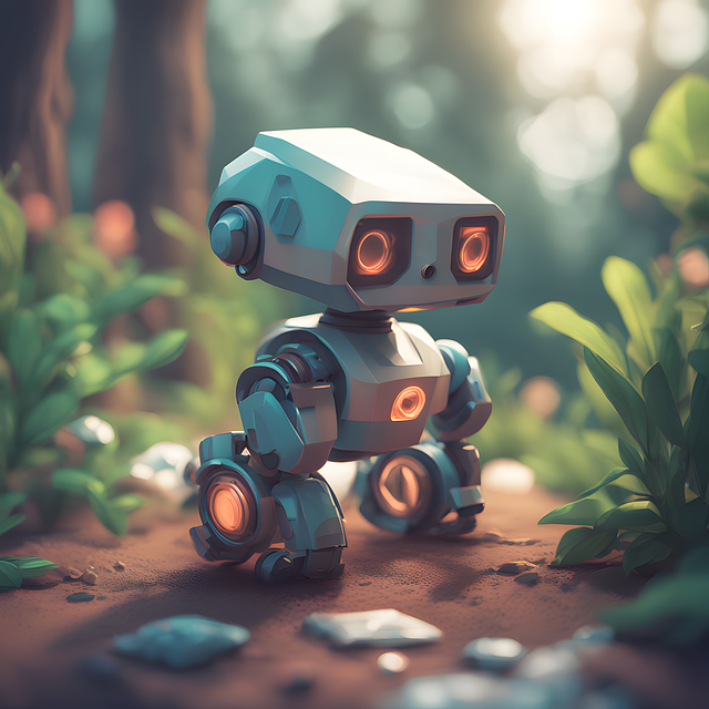 Free Cute Robot illustration and picture