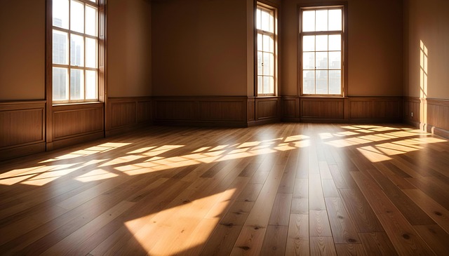 Ai Generado, Piso, De Madera, Amplias
