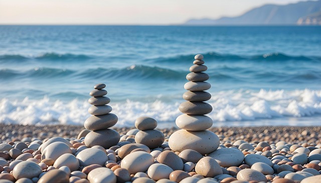 Free zen like stone illustration