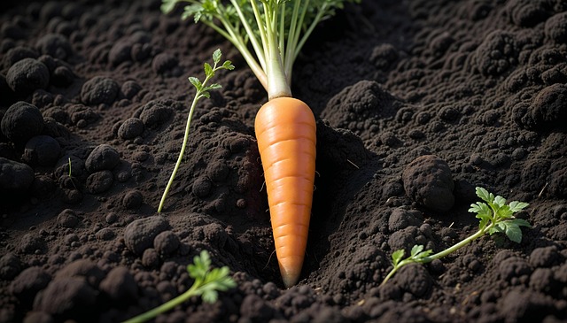 Free ai generated carrot vegetable illustration