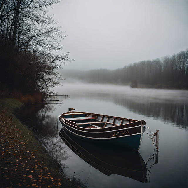 Boot, Natur, See, Wasser, Landschaft