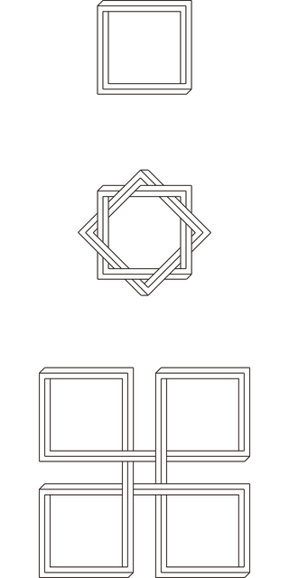 Free Visual Illusion Geometric vector and picture