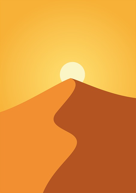 Free Desert Simplicity vector and picture