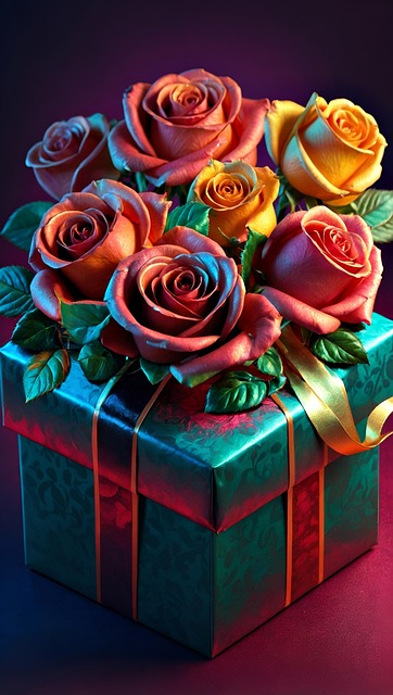 Free ai generated gift surprise illustration