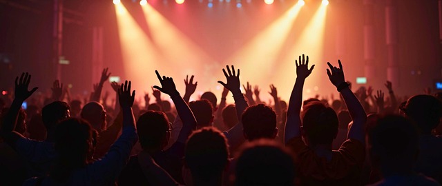 Free ai generated people crowd illustration